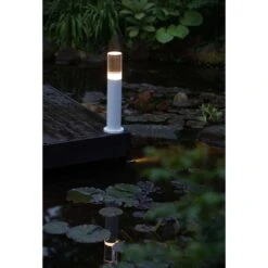 OUTLIV. Smart Light Starter-Set "3x Gartenleuchten Mit Dämmerungssensor" Silber/Schwarz -Garten Leben outliv starter set 3x gartenleuchten m dammerungss metall 1304009 8