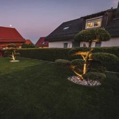 OUTLIV. Smart Light Starter -Set Wifi-Set: 3 RGB-Spots Silber/Schwarz -Garten Leben outliv starter set wifi set 3 rgb spots silber schwarz 1303943 8