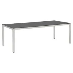 OUTLIV. Gartentisch-Platte 220x100cm Glas-Keramik Dark Grey -Garten Leben outliv tischplatte 220x100cm glas keramik 1355126 6