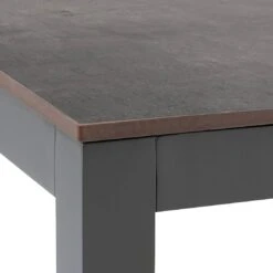 OUTLIV. Gartentisch-Platte 90x90cm HPL Zement Dunkel -Garten Leben outliv tischplatte 90x90cm hpl 1355137 5