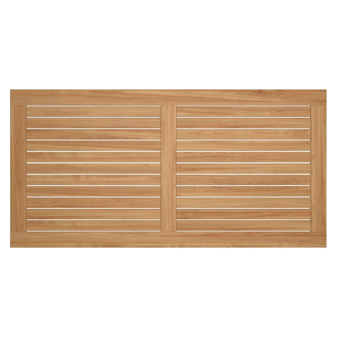 OUTLIV. Gartentisch-Platte 200x100cm Teak Natur 6 OUTLIV. Gartentisch-Platte 200x100cm Teak Natur – Bild 4