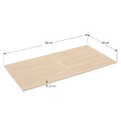 OUTLIV. Gartentisch-Platte 200x100cm Teak Natur 16 OUTLIV. Gartentisch-Platte 200x100cm Teak Natur -Garten Leben outliv tischplatte teak natur 200x100cm 7