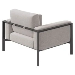 OUTLIV. Toskana Loungesessel Aluminium/Sunproof Anthrazit/Hellgrau -Garten Leben outliv toskana loungesessel aluminium sunproof anthrazit hellgrau 1423678 4