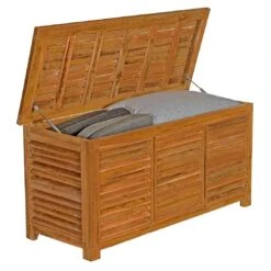 OUTLIV. Ventara Gartenbox 128x52x62cm Teak Natur -Garten Leben outliv ventara kissenbox 128x52x62cm teak natur 1347030 10