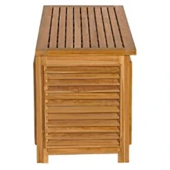 OUTLIV. Ventara Gartenbox 128x52x62cm Teak Natur -Garten Leben outliv ventara kissenbox 128x52x62cm teak natur 1347030 3