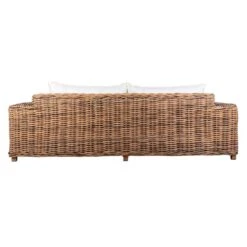 OUTLIV. Versailles Luxury Gartensofa Geflecht Mixed Beige -Garten Leben outliv versailles luxury 2 sitzer sofa stahl geflecht mix beige 5