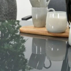 OUTLIV. Wellington Dininglounge 3-tlg. Aluminium/Polster Carbon Black/Reflex Black -Garten Leben outliv wellington loungeecke aluminium polster carbon black reflex black 1247403 10