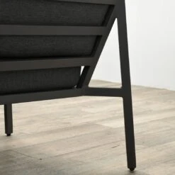 OUTLIV. Wellington Dininglounge 3-tlg. Aluminium/Polster Carbon Black/Reflex Black -Garten Leben outliv wellington loungeecke aluminium polster carbon black reflex black 1247403 6