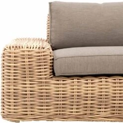 OUTLIV. Yate Ecklounge 4tlg. Geflecht/Olefin Mixed Brown 20 OUTLIV. Yate Ecklounge 4tlg. Geflecht/Olefin Mixed Brown -Garten Leben outliv yate loungeecke 4tlg aluminium geflecht 9