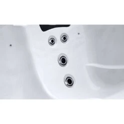 PLANET SPA Biskaya Domenico Whirlpool 216x216cm Dark Grey/Silber Marble -Garten Leben planet spa biskaya domenico whirlpool 216x216cm 1391646 6