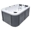 PLANET SPA Biskaya Francisco Whirlpool 184x124cm Dark Grey/Silber Marble -Garten Leben planet spa biskaya francisco whirlpool 184x124cm 1391635 1