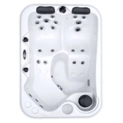 PLANET SPA Biskaya Francisco Whirlpool 184x124cm Dark Grey/Silber Marble -Garten Leben planet spa biskaya francisco whirlpool 184x124cm 1391635 2