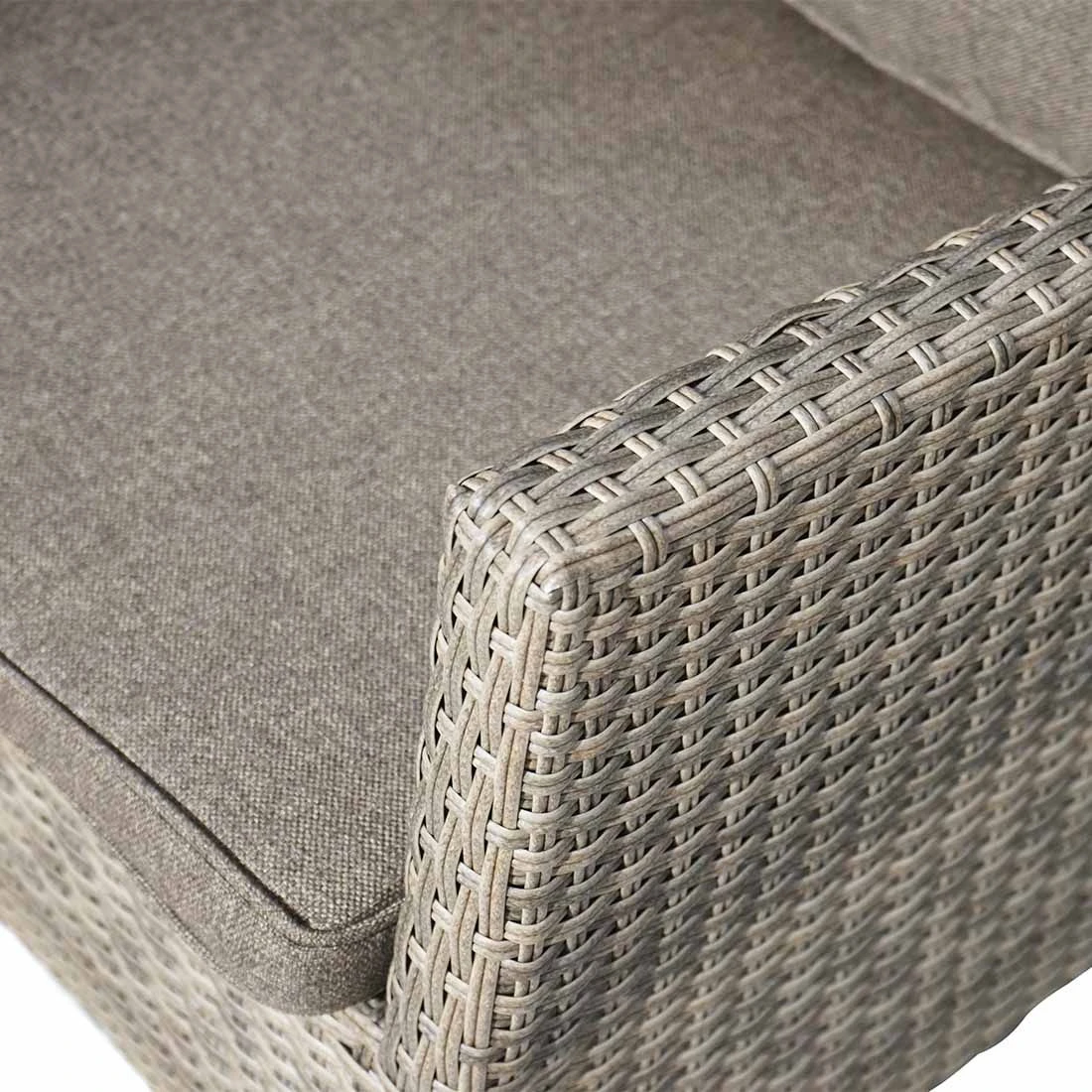 Ploß Nizza Gartensessel Geflecht/Polster Natur-Beige-Braun-Meliert/Savanna 15 Ploß Nizza Gartensessel Geflecht/Polster Natur-Beige-Braun-Meliert/Savanna – Bild 13