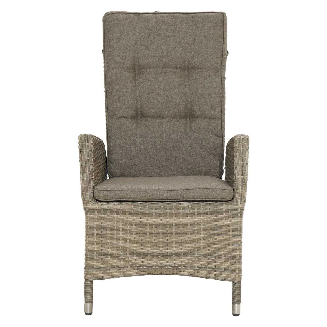 Ploß Nizza Gartensessel Geflecht/Polster Natur-Beige-Braun-Meliert/Savanna 6 Ploß Nizza Gartensessel Geflecht/Polster Natur-Beige-Braun-Meliert/Savanna – Bild 4