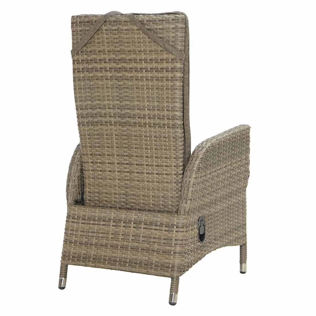 Ploß Nizza Gartensessel Geflecht/Polster Natur-Beige-Braun-Meliert/Savanna 9 Ploß Nizza Gartensessel Geflecht/Polster Natur-Beige-Braun-Meliert/Savanna – Bild 7