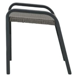 Ploß Tuvalu Hocker Aluminium/Geflecht Grau -Garten Leben ploss tuvalu hocker aluminium geflecht 1367457 3