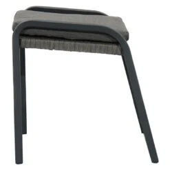Ploß Tuvalu Hocker Aluminium/Geflecht Grau -Garten Leben ploss tuvalu hocker aluminium geflecht 1367457 4