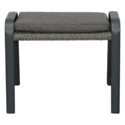 Ploß Tuvalu Hocker Aluminium/Geflecht Grau -Garten Leben ploss tuvalu hocker aluminium geflecht 1367457 8