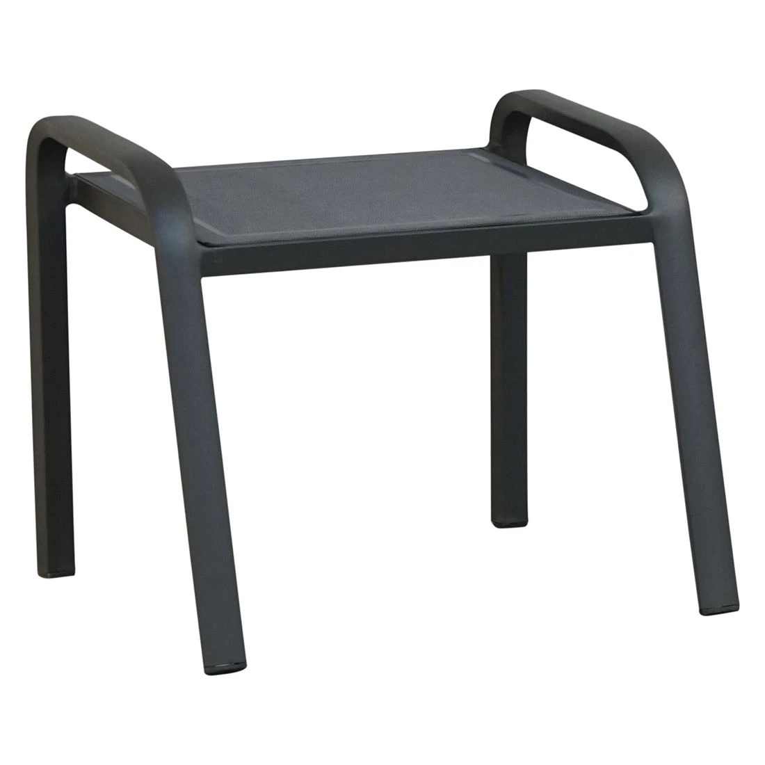 Ploß Tuvalu Hocker Aluminium/Textilene Grau 3 Ploß Tuvalu Hocker Aluminium/Textilene Grau