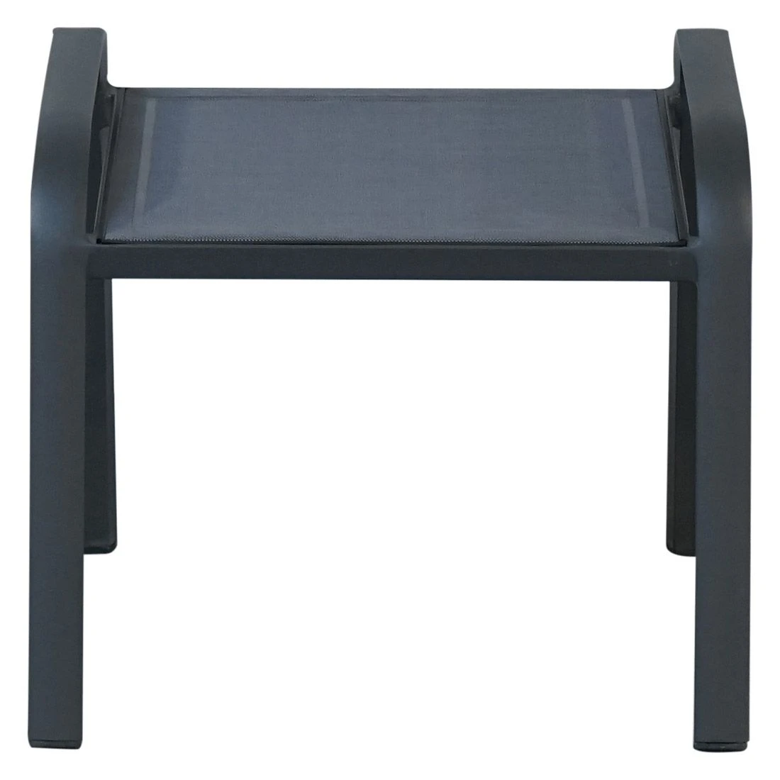 Ploß Tuvalu Hocker Aluminium/Textilene Grau 8 Ploß Tuvalu Hocker Aluminium/Textilene Grau – Bild 6