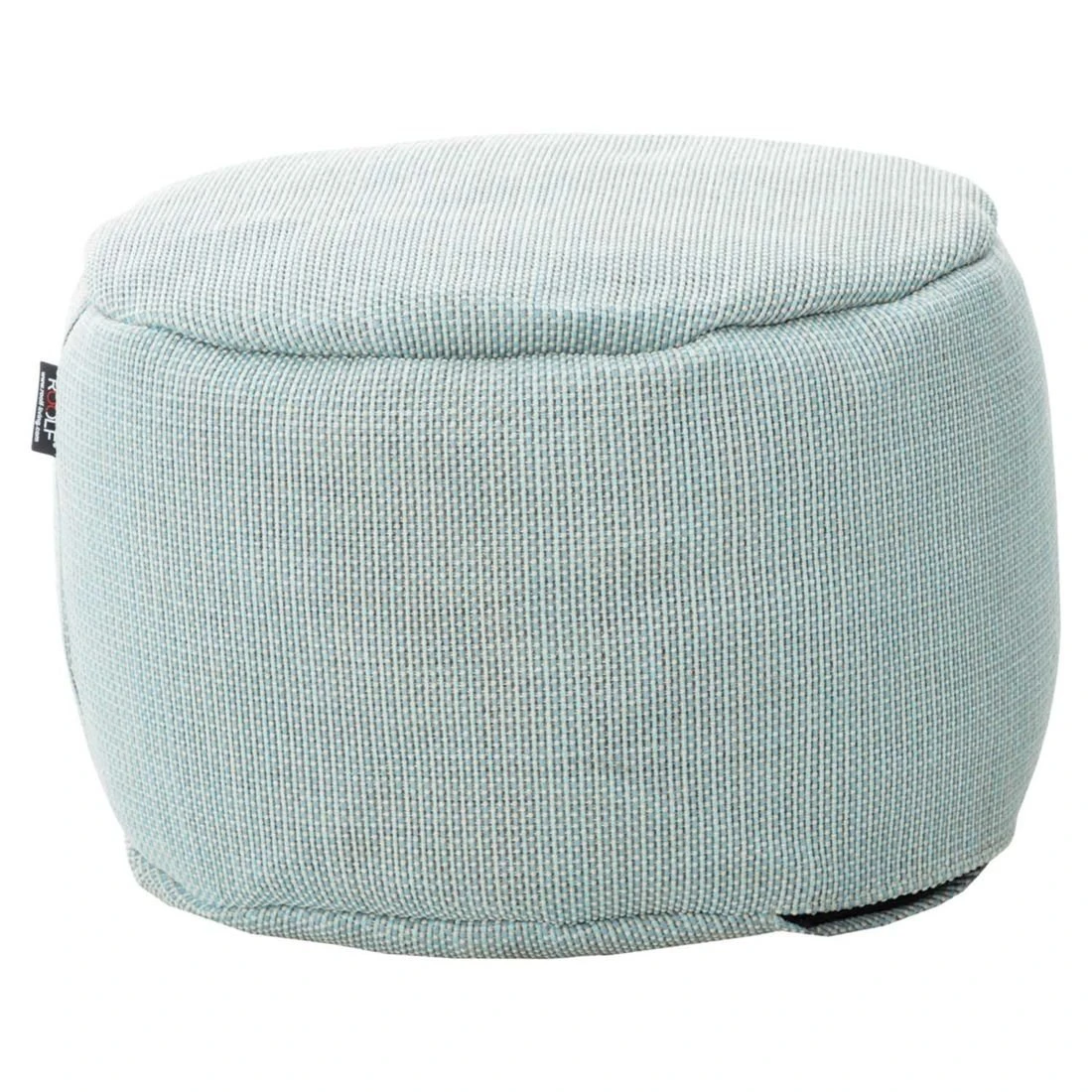 ROOLF Living Dotty Sitzsack Fußhocker Ø50cm Pastellblau 3 ROOLF Living Dotty Sitzsack Fußhocker Ø50cm Pastellblau