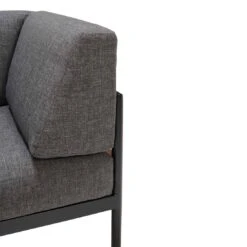 LifestyleGarden Bryde Ecklounge 3-tlg. Aluminium/Teak/Olefin Anthrazit/Natur -Garten Leben scancom bryde loungeset 3 tlg mit tisch 100x50cm 1411325 11