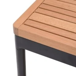 LifestyleGarden Bryde Ecklounge 3-tlg. Aluminium/Teak/Olefin Anthrazit/Natur -Garten Leben scancom bryde loungeset 3 tlg mit tisch 100x50cm 1411325 14