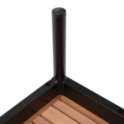 LifestyleGarden Bryde Ecklounge 3-tlg. Aluminium/Teak/Olefin Anthrazit/Natur -Garten Leben scancom bryde loungeset 3 tlg mit tisch 100x50cm 1411325 15