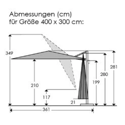 Schneider® Schneider Rhodos Grande Ampelschirm 300x400cm Anthrazit/Natur 15 Schneider® Schneider Rhodos Grande Ampelschirm 300x400cm Anthrazit/Natur -Garten Leben schneider rhodos grande ampelschirm 400x300cm anthrazit natur 1266774 3
