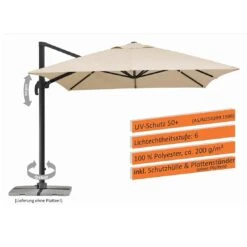 Schneider® Schneider Rhodos Grande Ampelschirm 300x400cm Anthrazit/Natur 17 Schneider® Schneider Rhodos Grande Ampelschirm 300x400cm Anthrazit/Natur -Garten Leben schneider rhodos grande ampelschirm 400x300cm anthrazit natur 1266774 5