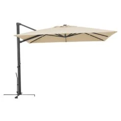 Schneider® Schneider Rhodos Smart Ampelschirm 300x300cm Natur