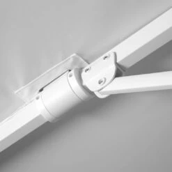 Schneider® Schneider Rhodos Twist-Bianco Ampelschirm 300x300cm Weiß/Weiß -Garten Leben schneider rhodos twist bianco ampelschirm 300x300cm weiss 1098232 11