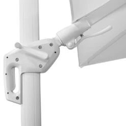 Schneider® Schneider Rhodos Twist-Bianco Ampelschirm 300x300cm Weiß/Weiß -Garten Leben schneider rhodos twist bianco ampelschirm 300x300cm weiss 1098232 12