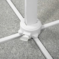 Schneider® Schneider Rhodos Twist-Bianco Ampelschirm 300x300cm Weiß/Weiß -Garten Leben schneider rhodos twist bianco ampelschirm 300x300cm weiss 1098232 13