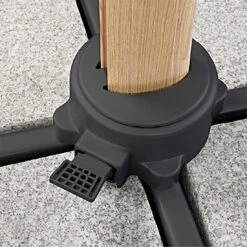 Schneider® Schneider Rhodos Twist-Woody Ampelschirm 300x300cm Natur -Garten Leben schneider rhodos twist woody ampelschirm 300x300cm 1357095 10