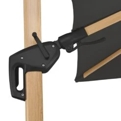 Schneider® Schneider Rhodos Twist-Woody Ampelschirm 300x300cm Anthrazit -Garten Leben schneider rhodos twist woody ampelschirm 300x300cm anthrazit 1098276 12