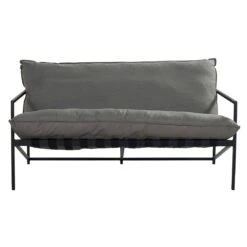 Schöner Wohnen Ameland Loungeset 4-tlg. Aluminium/Sunbrella Schwarz/Grau -Garten Leben schoener wohnen ameland loungeset 4 tlg aluminium sunbrella 1470494 3