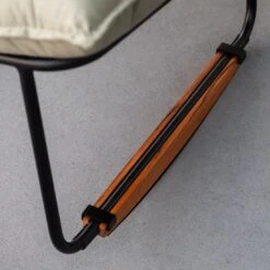 Schöner Wohnen Leska Schaukelstuhl Inkl. Hocker Aluminium/Sunbrella Schwarz/Salbei -Garten Leben schoener wohnen leska schaukelstuhl ink hocker aluminium sunbrella 1470527 6