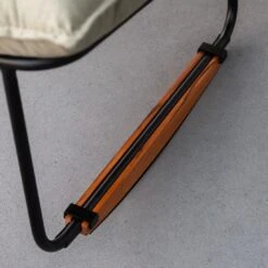 Schöner Wohnen Leska Schaukelstuhl Ink.Hocker Aluminium/Sunbrella Schwarz/Grau -Garten Leben schoener wohnen leska schaukelstuhl ink hocker aluminium sunbrella 1470538 6