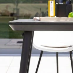 Schöner Wohnen Texel Gartentisch 170x100cm Aluminium/Glaskeramik Schwarz/Keramik -Garten Leben schoener wohnen texel gartentisch 170x100cm aluminium glaskeramik 1470395 6