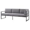 Sieger Adelaide Gartensofa Aluminium/Sunproof Eisengrau/Hellgrau -Garten Leben sieger adelaide 3 sitzersofa aluminium sunproof 1360439 1