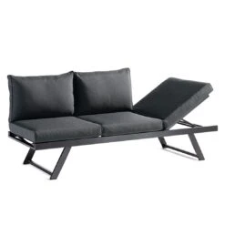 Sieger Auckland Daybed Aluminium/Sunproof Eisengrau/Grau -Garten Leben sieger auckland daybed aluminium sunproof eisengrau grau 1210454 5