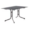 Sieger Boulevard Klapptisch 140x90cm Stahl/Polytec Eisengrau/Schiefer Anthrazit -Garten Leben sieger boulevard klapptisch 140x90cm stahl polytec 1360098 1