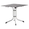 Sieger Boulevard Klapptisch 80x80cm Stahl/Polytec Graphit/Beton Hell -Garten Leben sieger boulevard klapptisch 80x80cm stahl polytec 1360307 1