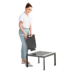 Sieger Lugo Rücken-/Seitenelement Aluminium Eisengrau -Garten Leben sieger lugo rucken seitenelement aluminium eisengrau 1262242 2