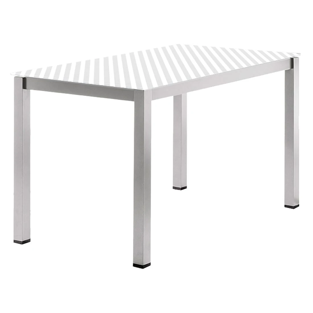 Sieger Gartentisch-Gestell 120x80cm Aluminium Graphit 3 Sieger Gartentisch-Gestell 120x80cm Aluminium Graphit