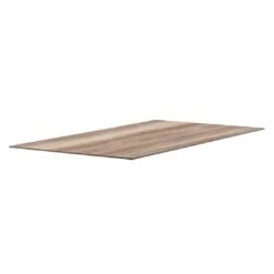 Sieger Gartentisch-Platte 160x90 Cm Polytec Eiche Hell -Garten Leben sieger tischplatte 160x90cm ploytec hpl eiche hell 2