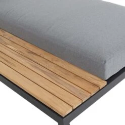 Siena Garden Alvida Gartenliege Rechts Aluminium/Polyester Matt Anthrazit/Grau -Garten Leben siena garden alvida loungeliege rechts aluminium polyester inkl kissen 1427440 7