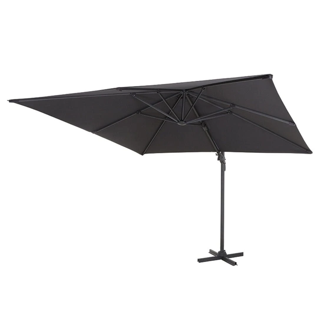 Siena Garden California N+ Ampelschirm 300x300 Cm Anthrazit/Anthrazit 9 Siena Garden California N+ Ampelschirm 300x300 Cm Anthrazit/Anthrazit – Bild 7