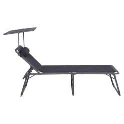 Siena Garden Premium Dreibeinliege Aluminium/2D Mesh Anthrazit -Garten Leben siena garden campingliege premium aluminium 2d mesh 1363992 5